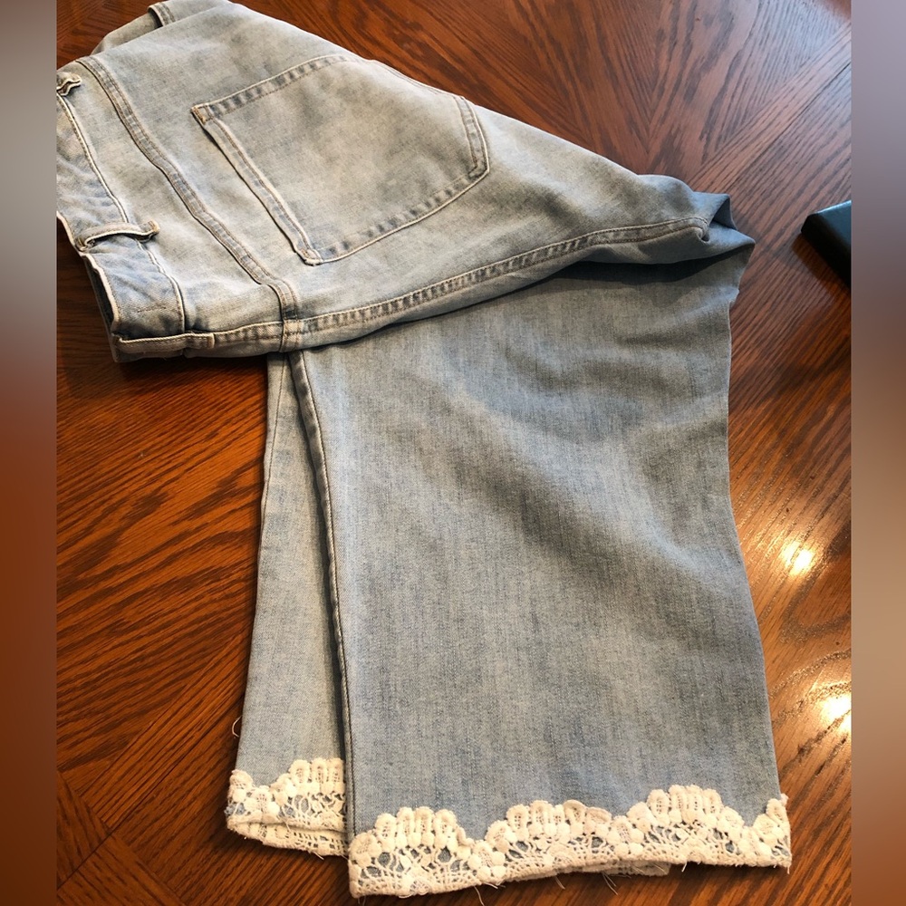 Lane Bryant Jeans with lace trim - Size 22